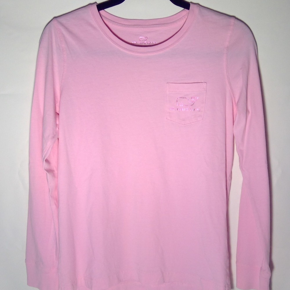 Vineyard Vines Pink Long Sleeve T-shirt sz XS